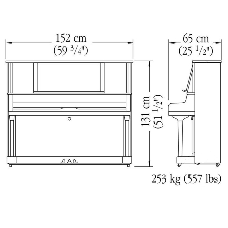 Đàn Piano Yamaha UX50A - Ảnh 2